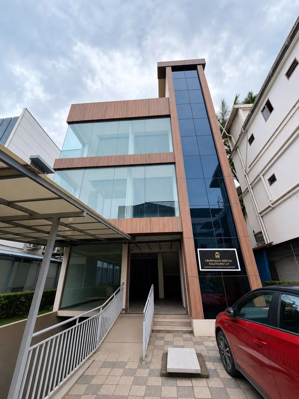 The building before fit-out